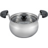 Термокастрюля THERMOS SHUTTLE CHEF KBG-3000 CBW 3л. коричневый/черный 450784