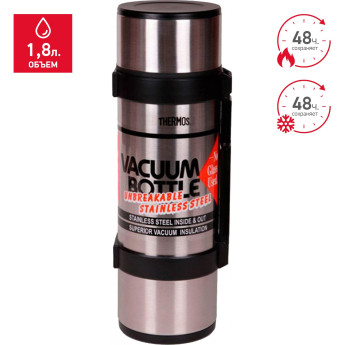 Термос Thermos NCB-18B Rocket Bottle 1,8 л, чёрный