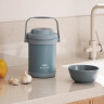 Термос THERMOS TCRA-1801 NEBL 1.5L из нержавеющей стали с емкостью для еды 563347