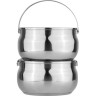 Термос THERMOS TCRA-6000 CS 6.0L из нержавеюще стали с емкостью для еды 563361