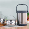 Термос THERMOS TCRA-6000 CS 6.0L из нержавеюще стали с емкостью для еды 563361