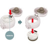 Термокружка THERMOS JNL-506 ASWH 0.5L нержавеющая сталь 562708
