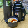 Термос для напитков THERMOCAFE HAMMP-800-F&H 0.8L серый 145826