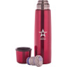 Термос для напитков THERMOS АРМИЯ РОССИИ «РАТНИК» из нержавеющей стали, 0,75 л (красный) 561107