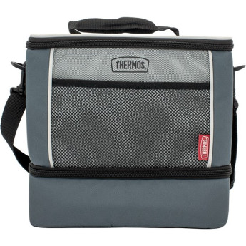 Термосумка Thermos E5 Dual Lunch Box, 9 л, серый