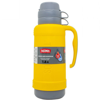 Термос для напитков THERMOS PICNIC 40-180 1,8 л, желтый