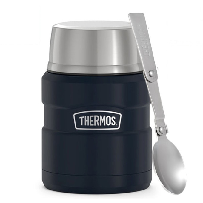 Термос для еды THERMOS KING SK3000 MMB 0,47L с ложкой 562876